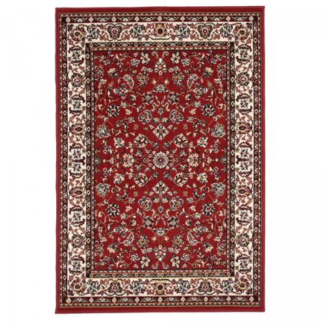 Tapis oriental 270x570 rouge rectangle motif ancestral LYN1 NOMED