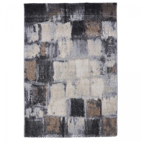 Tapis Adaptable Noir//gris Tapis vinyle hydraulique 120 x 60 cm Tapis pour Enfant Tapis Cuisine Tapis de Salle /à Manger antid/érapant Caoutchouc /éponge et Sol PVC Tapis Chambre