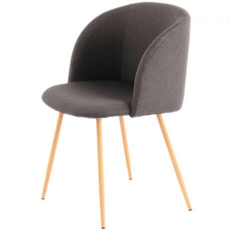 Fauteuil semi artisanal LOT DE 2 ANA 56x54 noir (1/3)