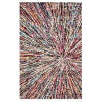 Tapis salon et chambre 240x340 multicolore rectangle tissé motif ethnique LYN6 IMPACT