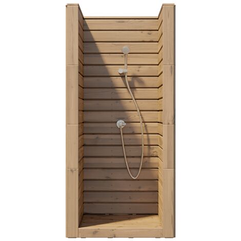 FinnTherm Gartendusche M Zubehör aus Holz