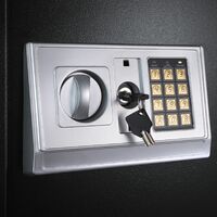 2 x Notschlüssel 12 Möbeltresor Safe Tresor Codeeingabe über Tastatur ca