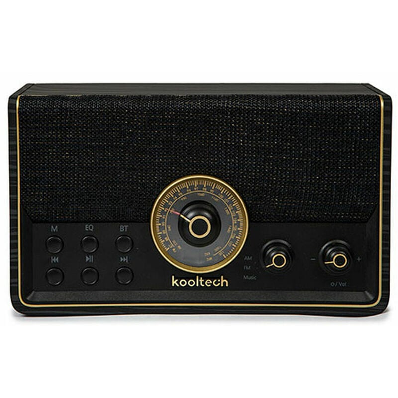 Radio Portatile Bluetooth Kooltech USB Vintage