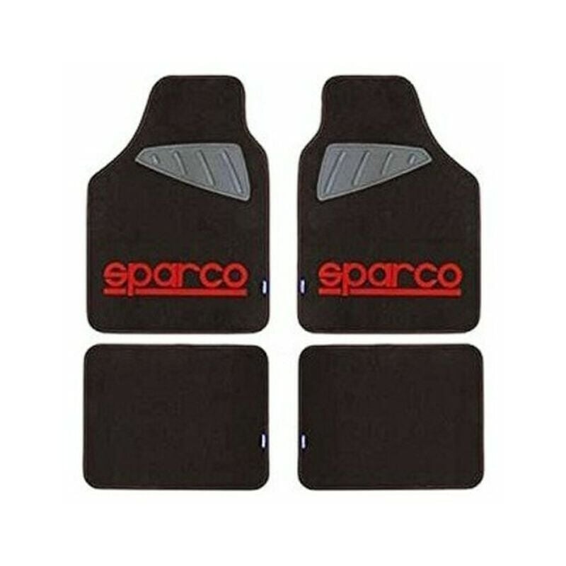 Set di Tappetini per Auto Sparco SPC1903 Universale Nero/Rosso (4 pcs)Sparco