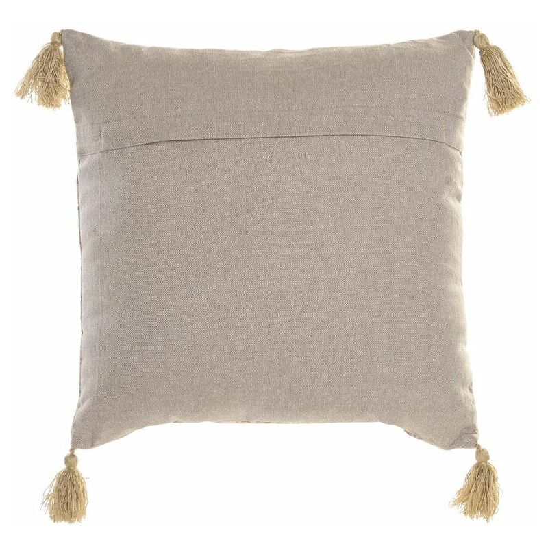 Cuscino DKD Home Decor Beige Quadrato 40 x 15 x 40 cm