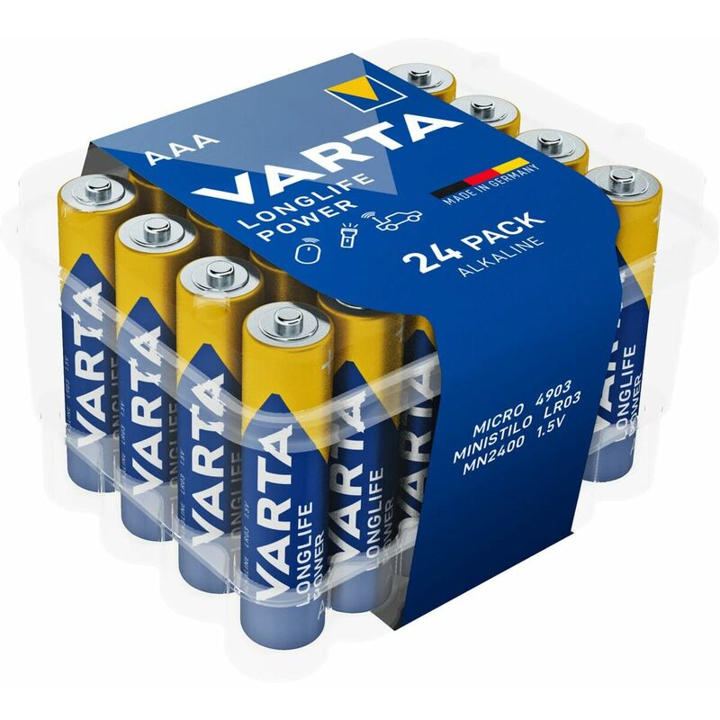 Varta Micro (AAA) batterie al litio Professional - pacco da quattro