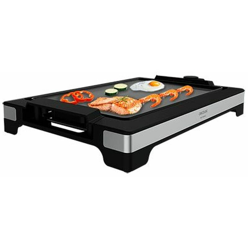 Cecotec Piastra Elettrica Tasty&Grill 3000 Rockwater Argento