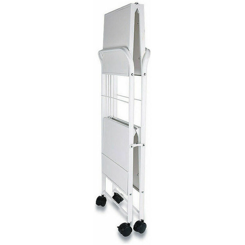 Bama Folia Tidy Carrello 3 Scomparti Piani Frutta Con Ruote Porta Frutta  Tortora