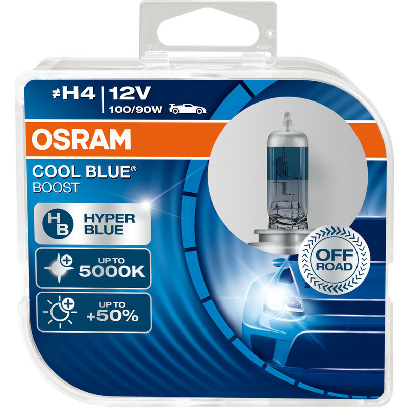 Lampada per fari auto H7 12V 55W PX26d Luce bianca brillante Faro lampada  64210, Osram