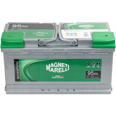 La Casa della Batteria Batteria Auto Expedit Moving Energy Tech Batteria 12v Batteria Auto 95Ah 760A D31X 95 SX 30.5×17.3×22.1 cm Senza Manutenzione Pronta all'Uso Made in Italy