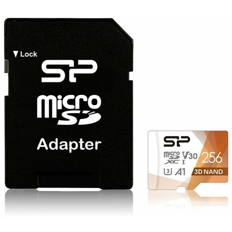 Scheda Micro SD Silicon Power Superior Pro 256 GB