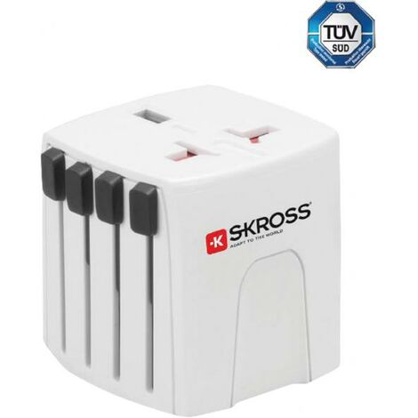 Skross 1.500290 Adattatore Da Viaggio Country Adapter World To Europe Usb C20pd 68111626 - Foto 2