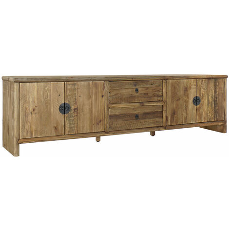 Credenza DKD Home Decor Marrone Legno Riciclato (240 x 44 x 65 cm)