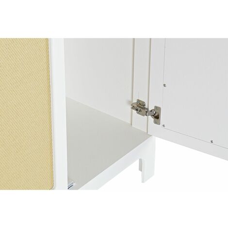 Appendiabiti da parete 37,2x90 cm bianco/beige