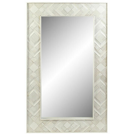 Specchio da parete 74x43cm Decoro legno Specchio con cornice in