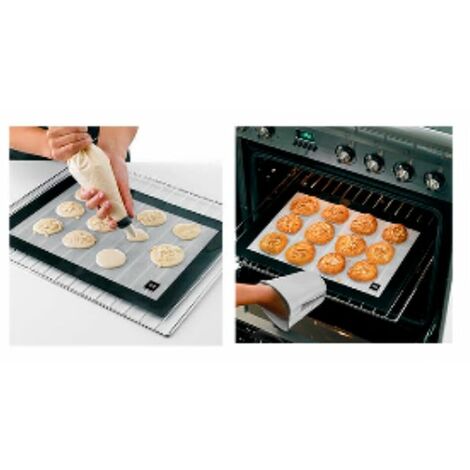 2 PCS TAPPETINO Da Forno Antiaderente Silicone Per Pane Liner