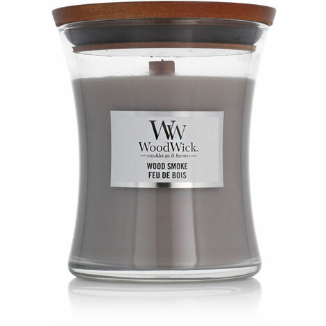 Woodwick Wood Smoke candela profumata 275 g