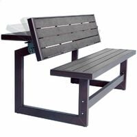 TAVOLO PIEGHEVOLE RICHIUDIBILE CAMPEGGIO GIARDINO ESTERNO 180x70x74cm  VERDELOOK