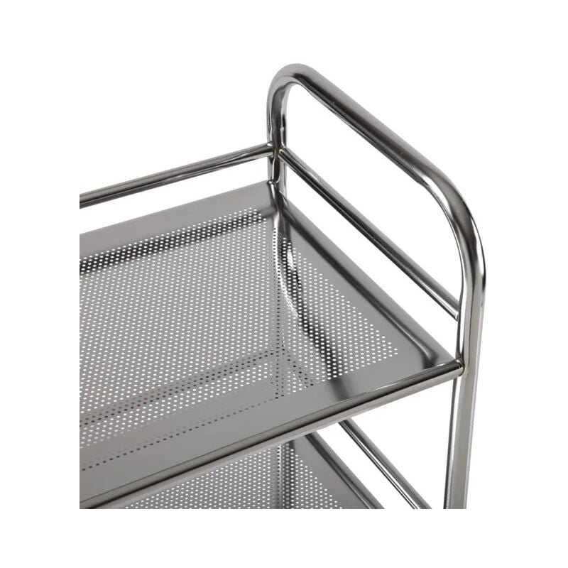 Carrello da bagno 4 ripiani bianco con ruote slim salvaspazio carrellino  porta oggetti scaffale per casa