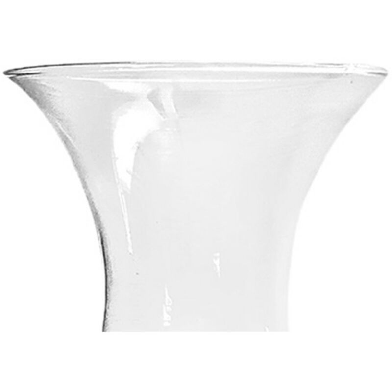Vaso In Cristallo Trasparente Alto 30 Cm, Design Ondulato 'amore Eterno', Spesso E Lucido, Per Fiori E Decorazioni Domestiche, Regalo Elegante - 2