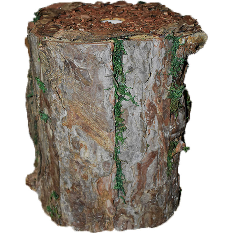 Piede per albero di natale artificiale tronco in legno base decorazioni  Copri supporto realistico cm 30x20 kg 10 circa