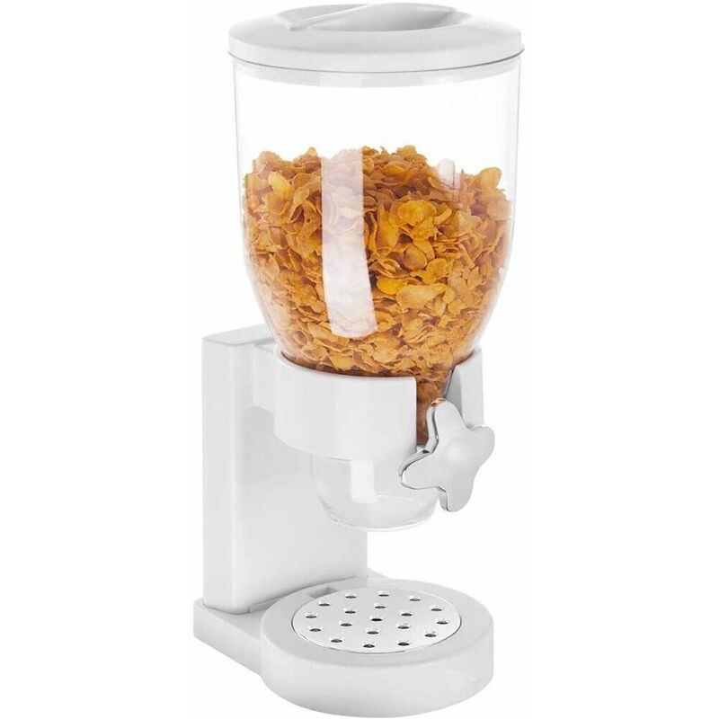 Dispenser distributore dosatore erogatore di cereali corn flakes per  colazione d - colorigenerali: BIANCO