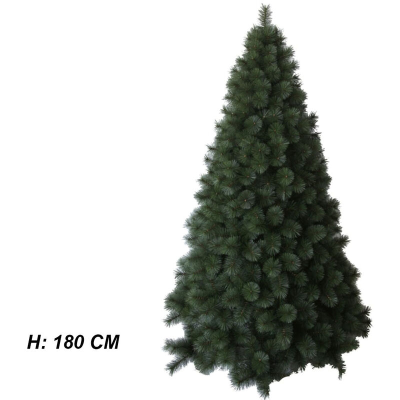 Albero di natale Himalaya cm 180 folto con 1034 cime pieno di rami come in  foto verde