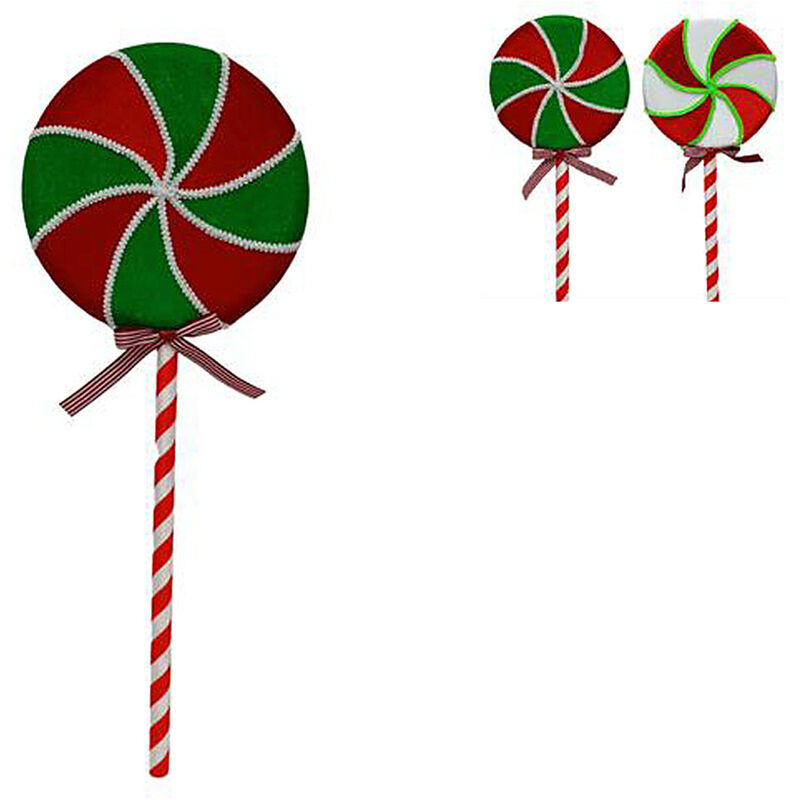 COLLBATH 2 Puntelli Per Lecca Lecca Giganti In Plastica, Decorazioni Per Festa A Tema Candy, Fotografie, Natale