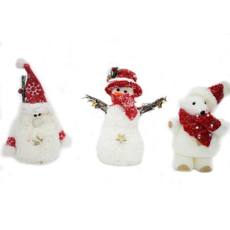 Scarica Babbo Natale nella neve con decorazioni natalizie PNGs Online