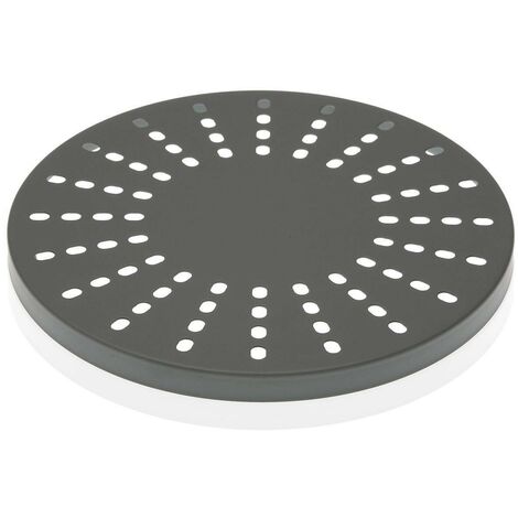 Sottopentola in metallo Versa decoro da cucina grigio tortora sapri
