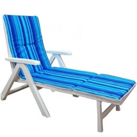 Cuscino Per Lettino Da Sole - Imbottito Traspirante | Idrorepellente Per Giardino E Spiaggia - Foto 5