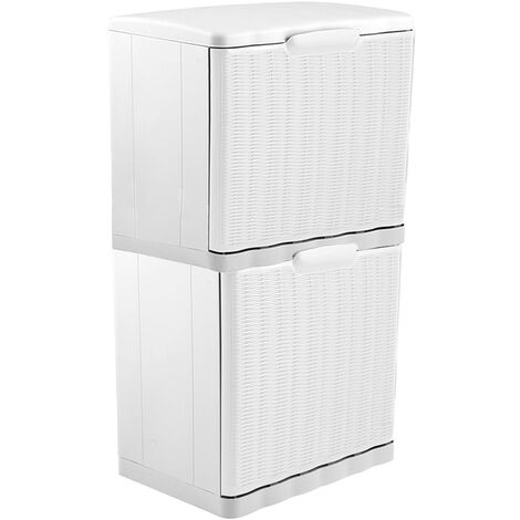 Organizzatore Scarpie Regolabile - Set Da 10 Porta Scarpe Salvaspazio Bianchi - Foto 3