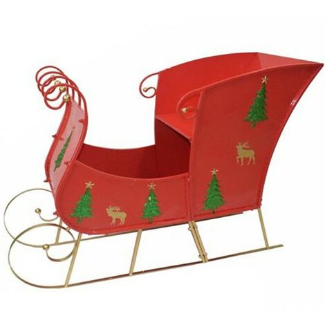 Acquista babbo natale rosso con panciotto cm13 el75685 online