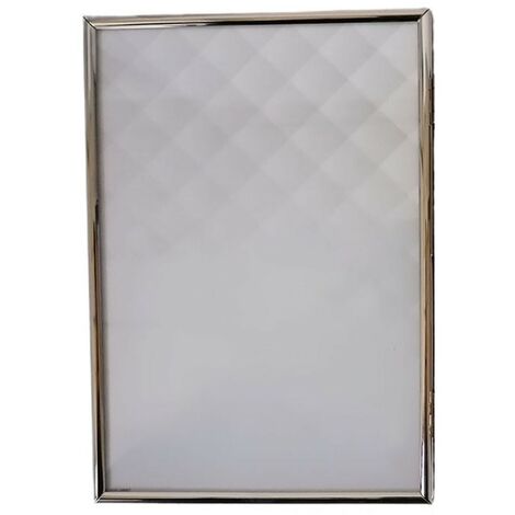 Cornice Portafoto Multipla Moderna 3 In 1 - Design Esagonale In Metallo Nero 40x40 Cm - 6