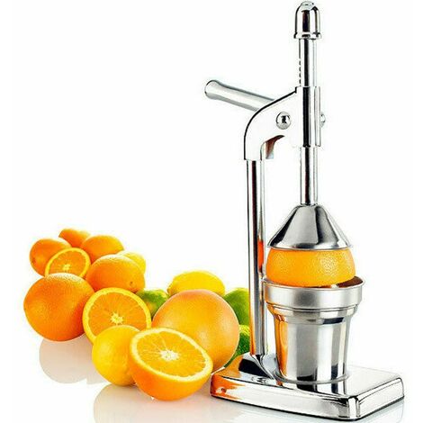 Spremiagrumi manuale meccanismo leva a mano in acciaio professionale limone arancia 35cm