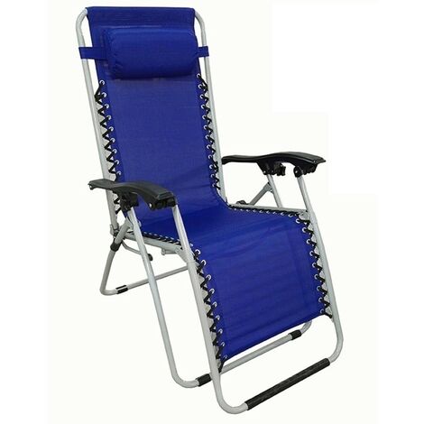 Sedia a sdraio da Giardino Poltrona Relax lettino prendisole per