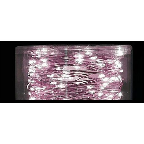 Luci di natale per albero 500 micro led decorazioni esterno multicolor