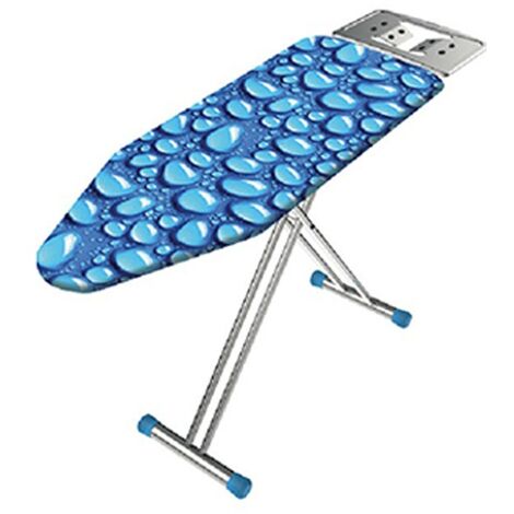 Asse Da Stiro Pieghevole, 122 X 38 Cm, Con Poggia Ferro Jumbo, Altezza