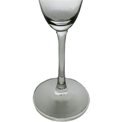 Calici per champagne fluite bicchieri liquore in vetro con placca argento  da tavola casa set da
