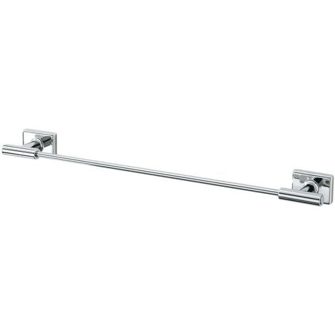 Accessori arredo per bagno asta barra porta asciugamani da muro metallo  cm50 moderno prodotto interamente in