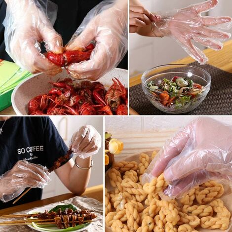 Sacchetti per Alimenti 300 Pezzi Coprivivande Elastica Riutilizzabili, Pellicola