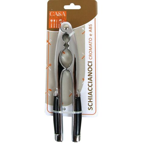 Schiaccianoci Con Manico Cromato mandorle nocciole 245G in Acciaio forte e pratico (1/5)