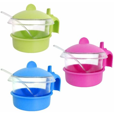 Contenitore Zucchero In Ceramica Con Coperchio E Cucchiaio - Motivo Girasole In Rilievo - Barattolo Per Spezie, 4x4.7 Pollici - Per Cucina, Caffè, Buffet