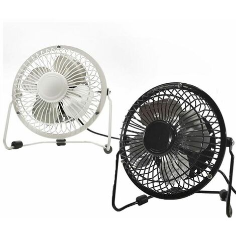 Mini Ventilatore Portatile Ricaricabile 3000mAh - 5 Velocità, Pieghevole, Display LED, Nero