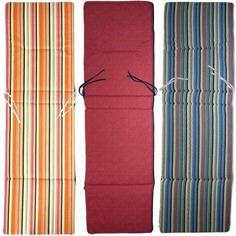 Tela di ricambio per sedia a sdraio 131x44 cm, per giardino, terrazza e