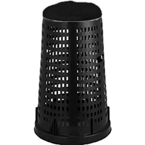 Portarifiuti Per Auto Con Coperchio - Piccolo, Con Tasca - Per Casa, Ufficio E Auto - Nero - Foto 12