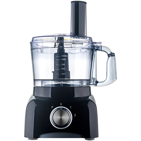 Robot da cucina chef Gratta affetta trita monta frullatore 1,2 litri Design Elegante e Moderno