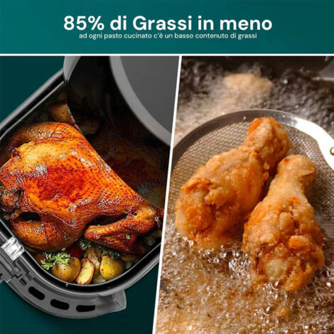 FRIGGITRICE AD ARIA DIGITALE 8LT