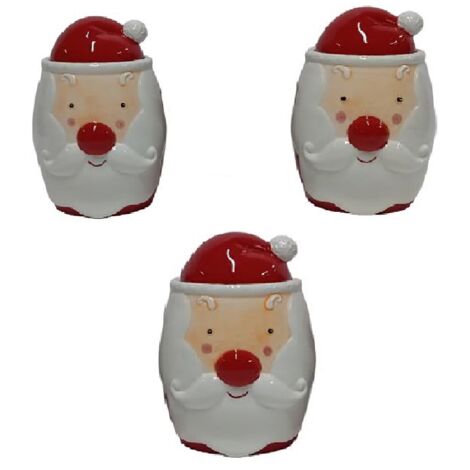 Tazza da caffè rosa di Babbo Natale, Natale vintage, tazza da caffè retrò di Babbo Natale, tazza di Natale rosa - Italia