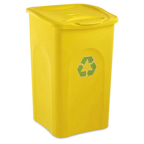 STEFANPLAST - BEGREEN PATTUMIERA 37X37X56 50 LT GIALLO 70600 (1/9)